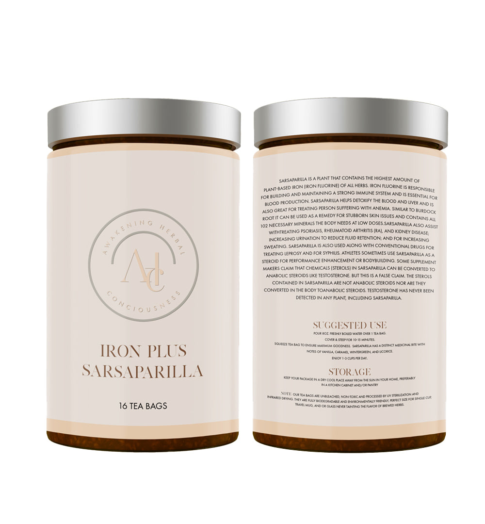 IRON PLUS - SARSAPARILLA 8oz